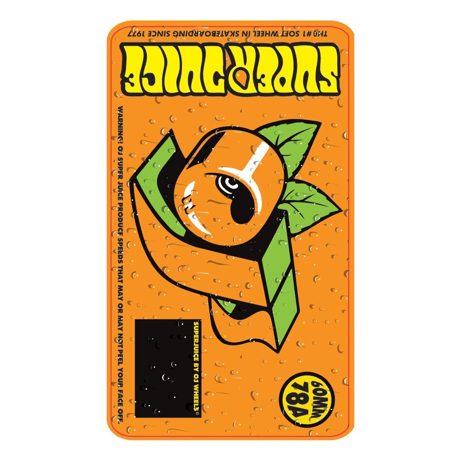 OJ Super Juice 78A Wheels Green/Yellow