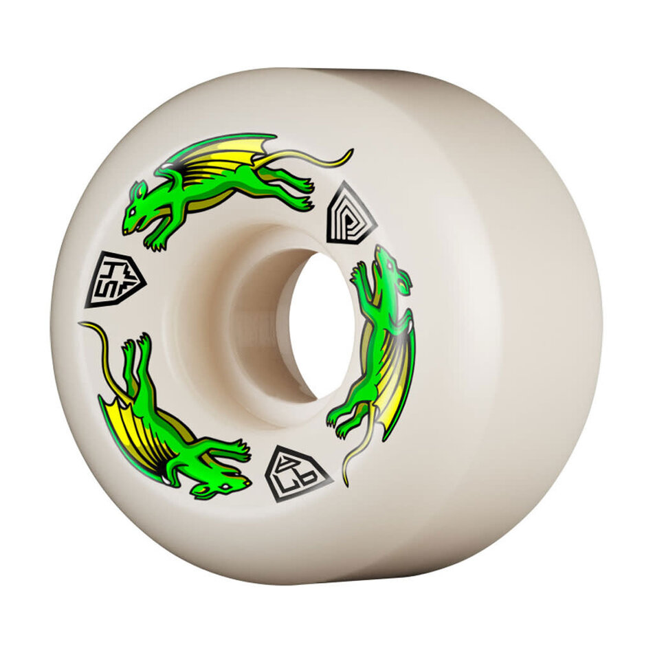 Powell Peralta Dragon Formula Nano Rat  V4 97A Wheels White