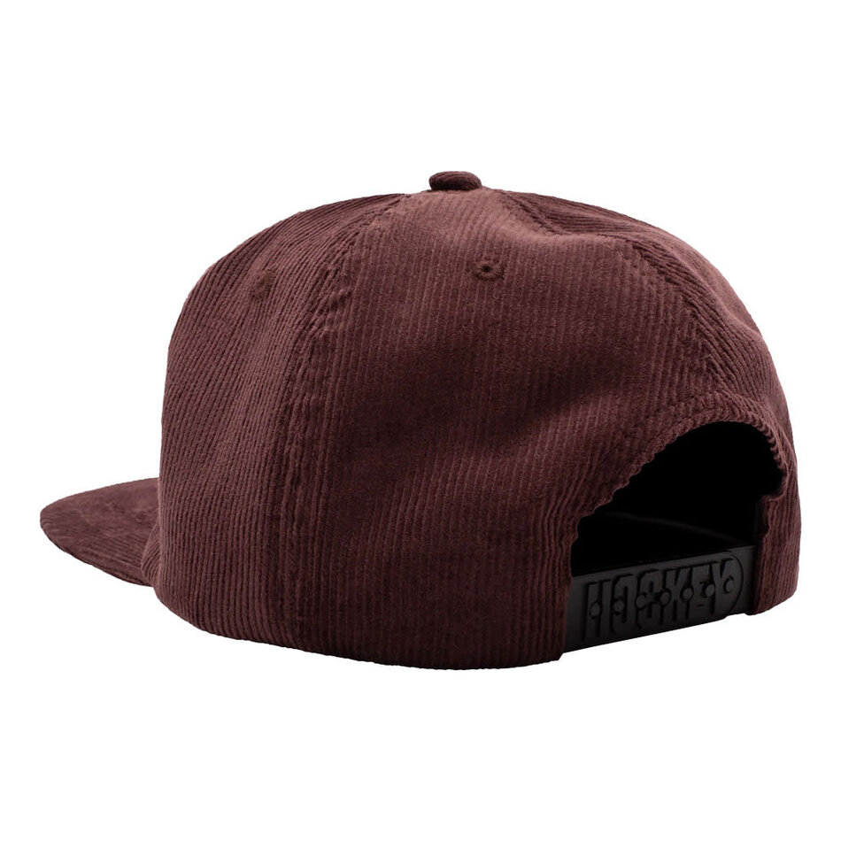 Hockey Corduroy 5 Panel Hat Brown