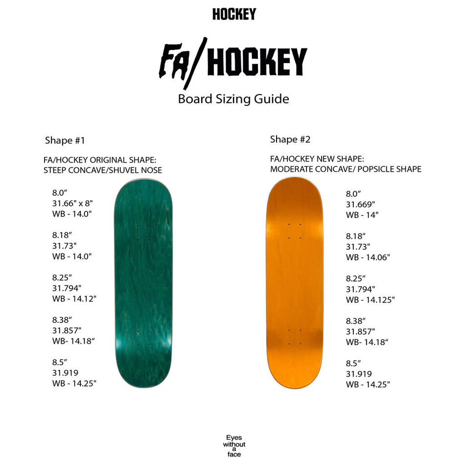 Hockey Torn Shape #2 Deck