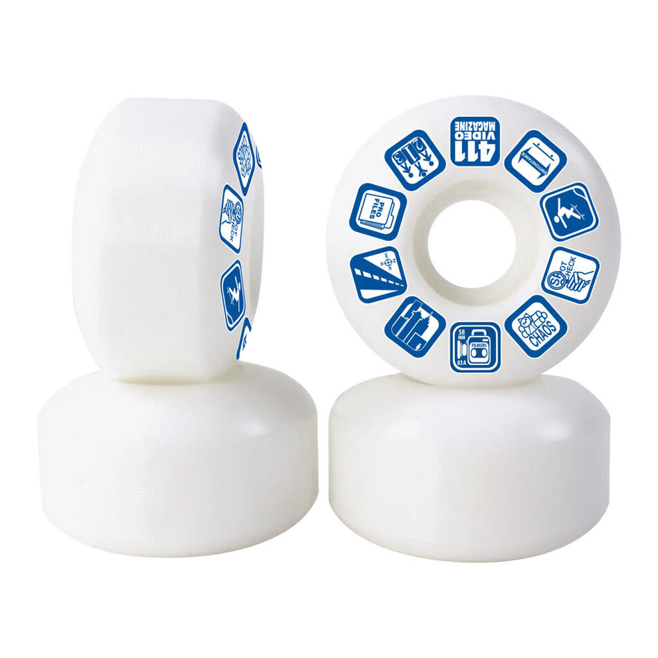 411 Filmer 80A Wheel White