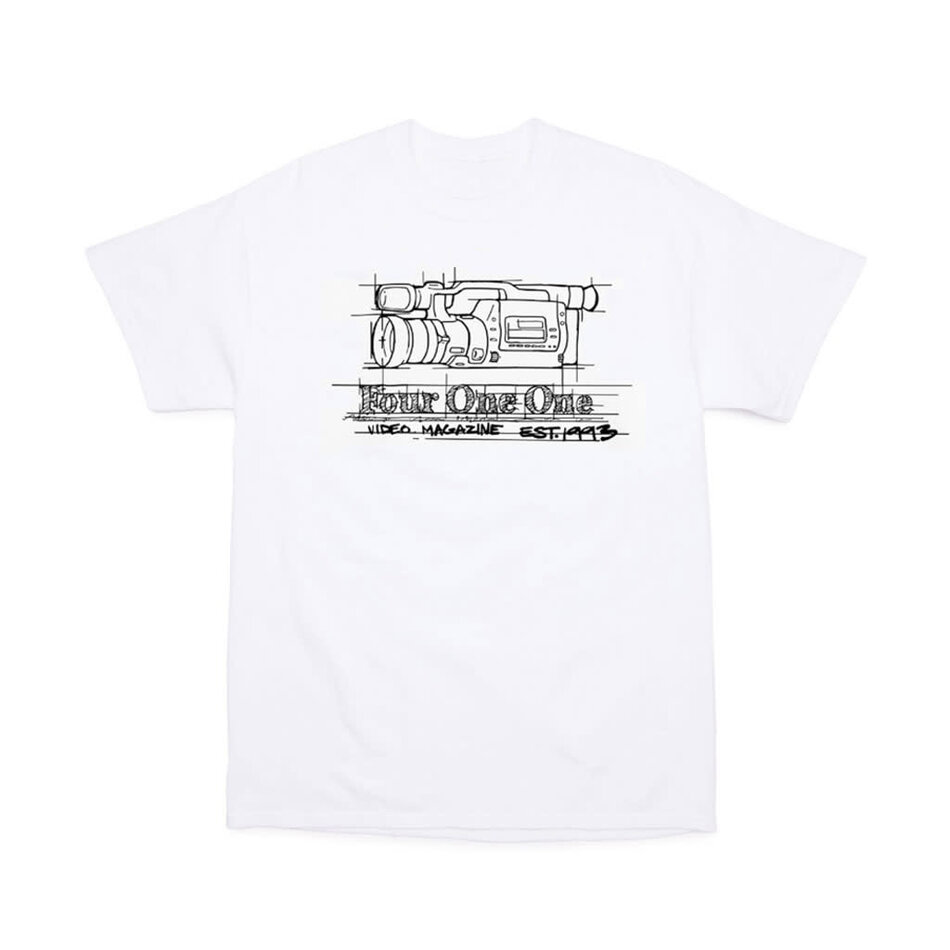 411 VM  VX T-Shirt White