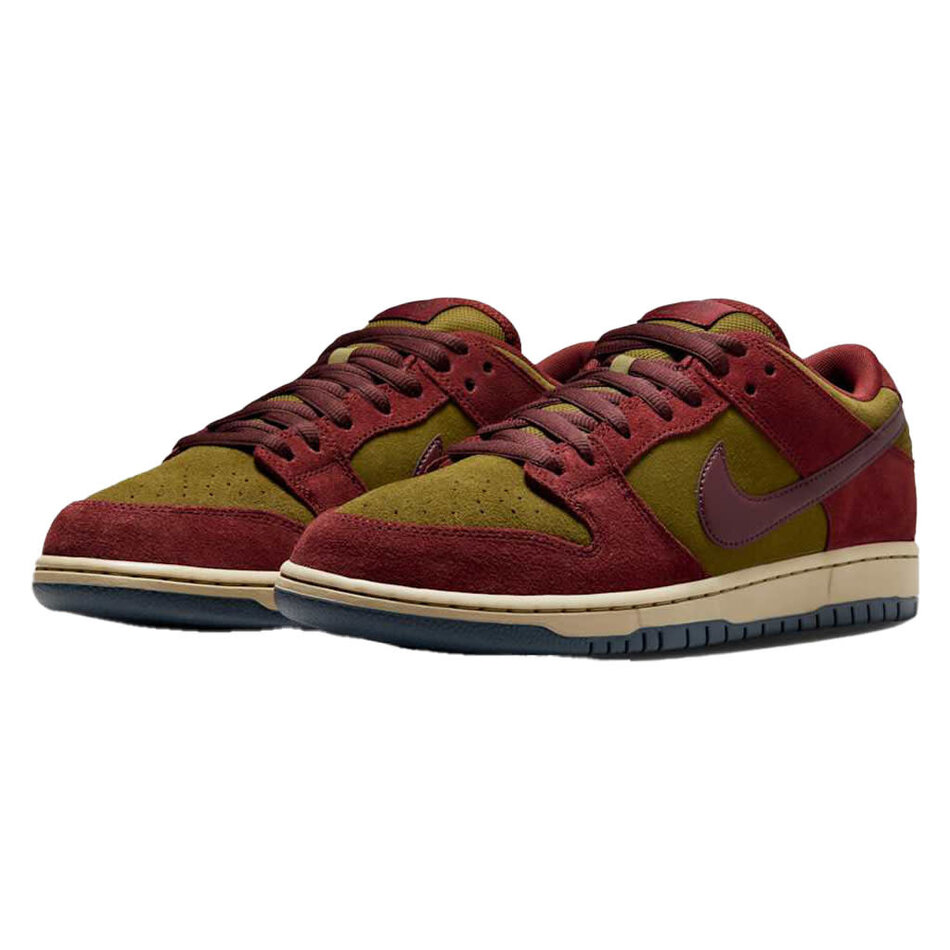 Nike SB Dunk Low Pro Dark Team Red/Burgundy Crush-Olive Flak