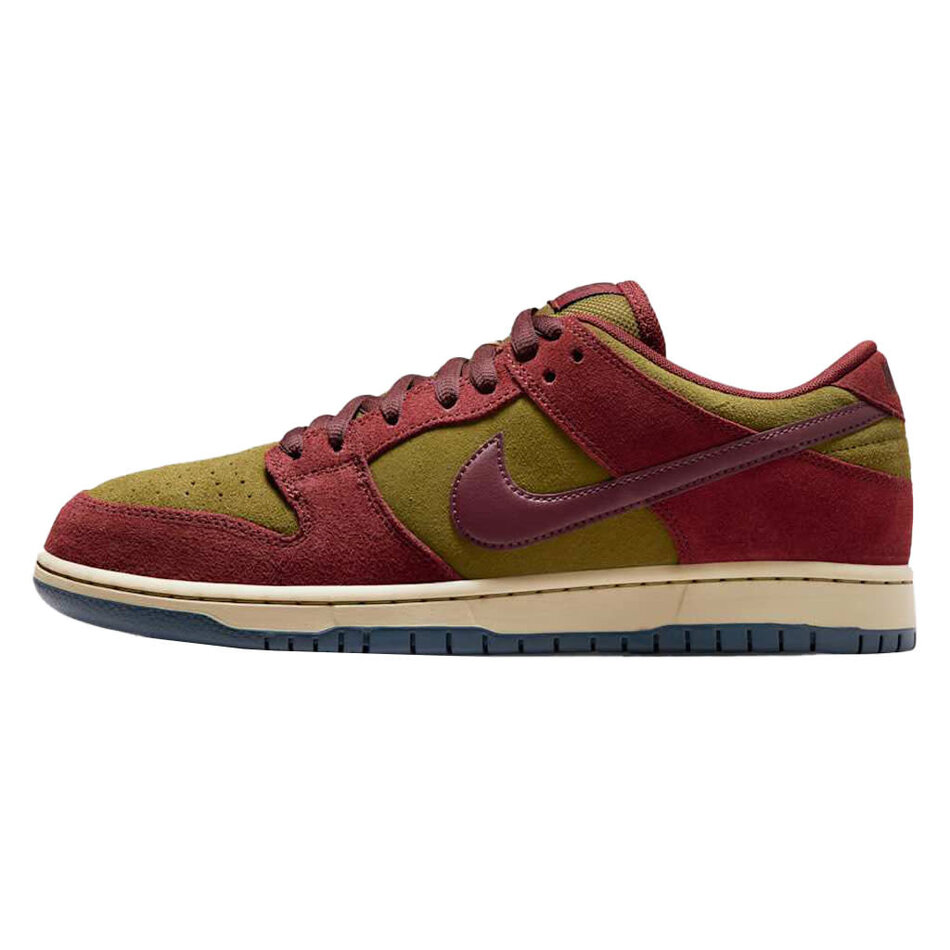 Nike SB Dunk Low Pro Dark Team Red/Burgundy Crush-Olive Flak