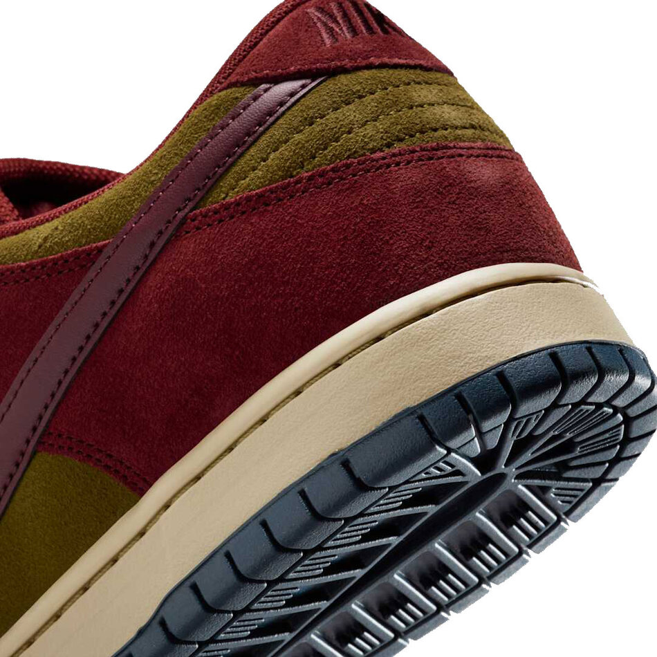 Nike SB Dunk Low Pro Dark Team Red/Burgundy Crush-Olive Flak