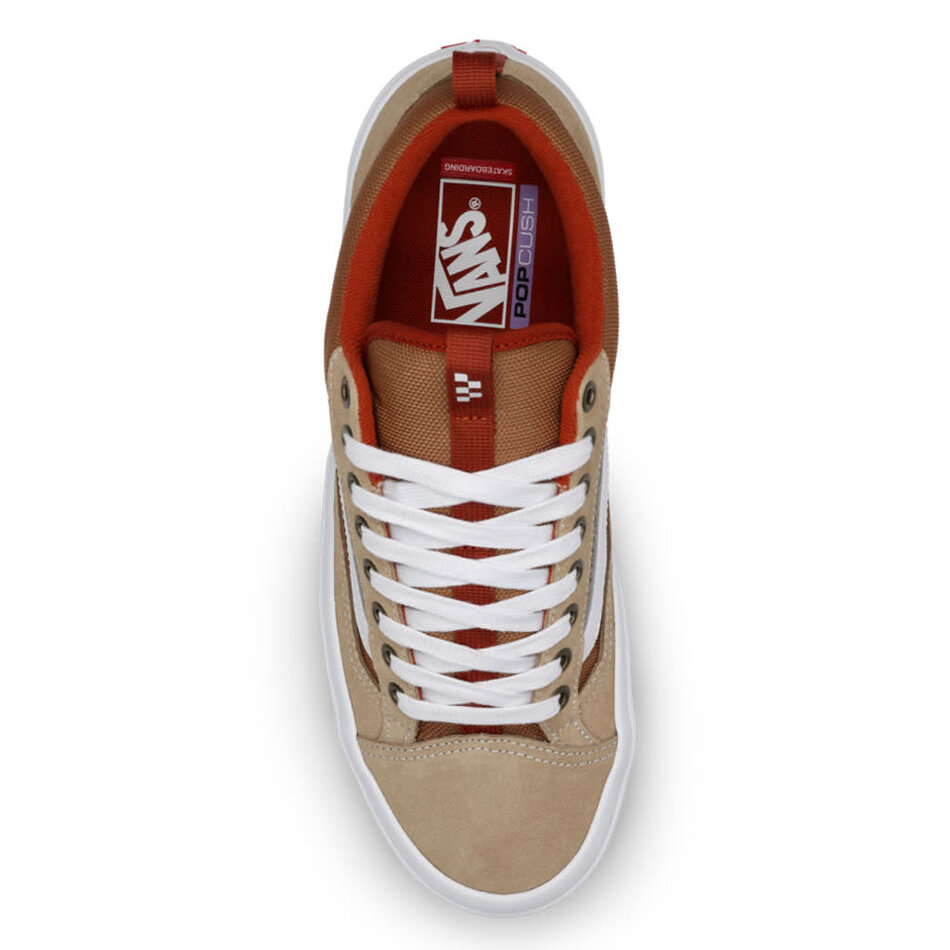 Vans Skate Old Skool 36+ Khaki/Burnt Orange - Escapist Vans Skate Old Skool 36+ Khaki/Burnt Orange - Escapist