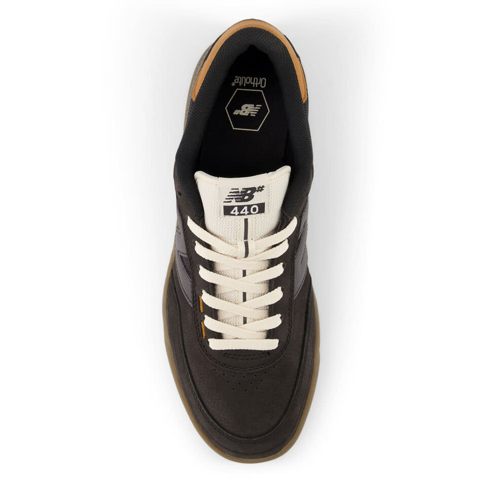 New Balance Numeric 440 Black/Gum/Orange