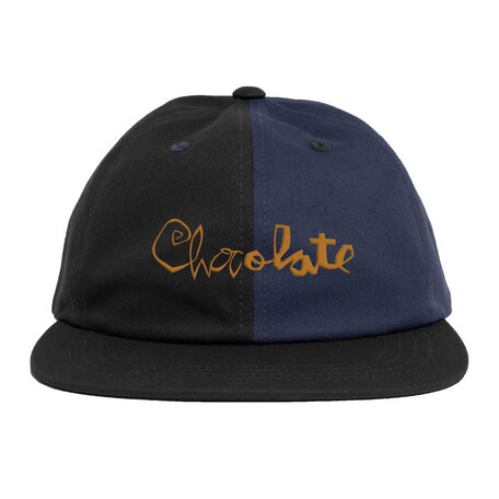 Chocolate Scrunk 6-Panel Strapback Hat Navy/Black
