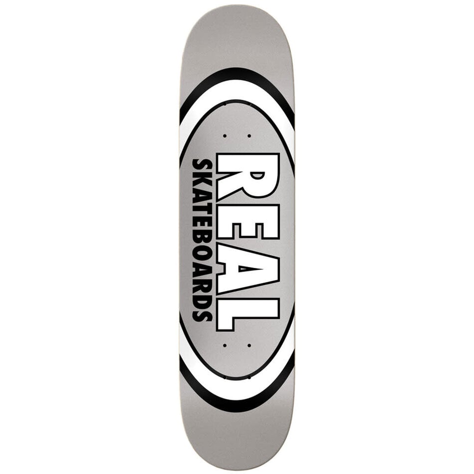 Real Classic Oval True Mid Deck Silver