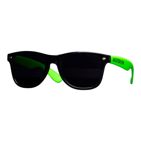 Krooked Eyes Sunglasses Black/Green