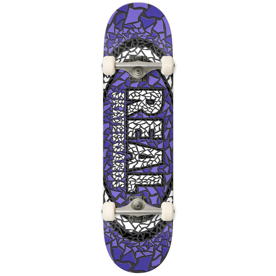 Real Mosaic Oval Complete Purple