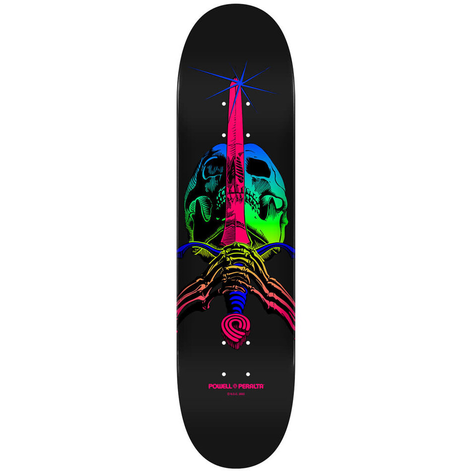 Powell Peralta Skull &  Sword Fade Deck Green/Black