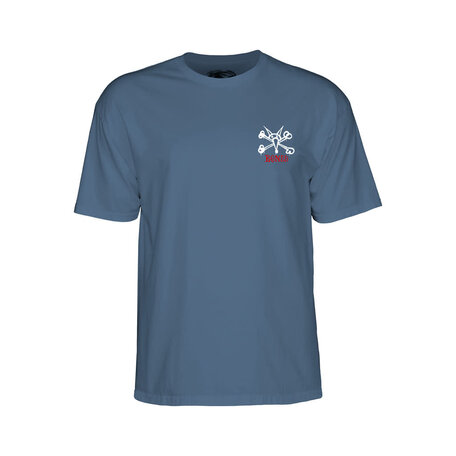 Powell Peralta Vato Rat Bones T-Shirt Indigo Blue