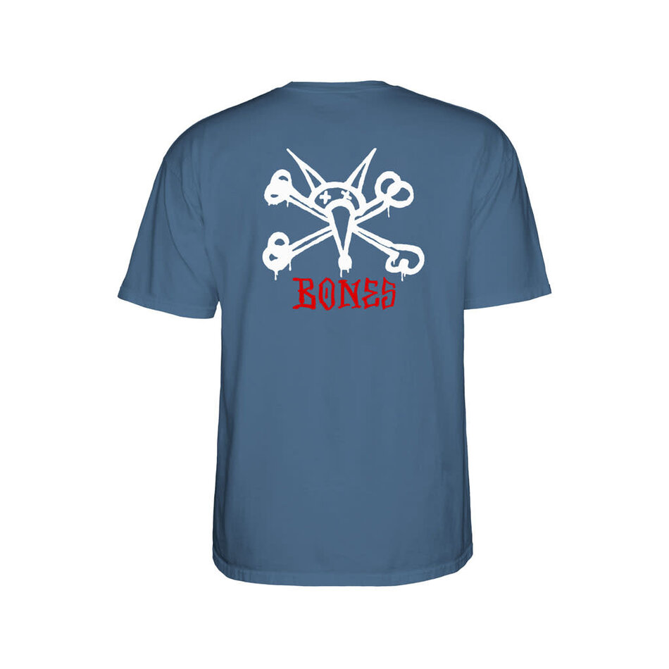 Powell Peralta Vato Rat Bones T-Shirt Indigo Blue