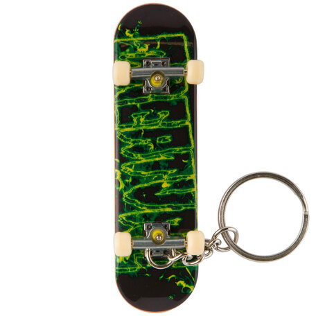Creature Inferno Finger Board Keychain Black/Green