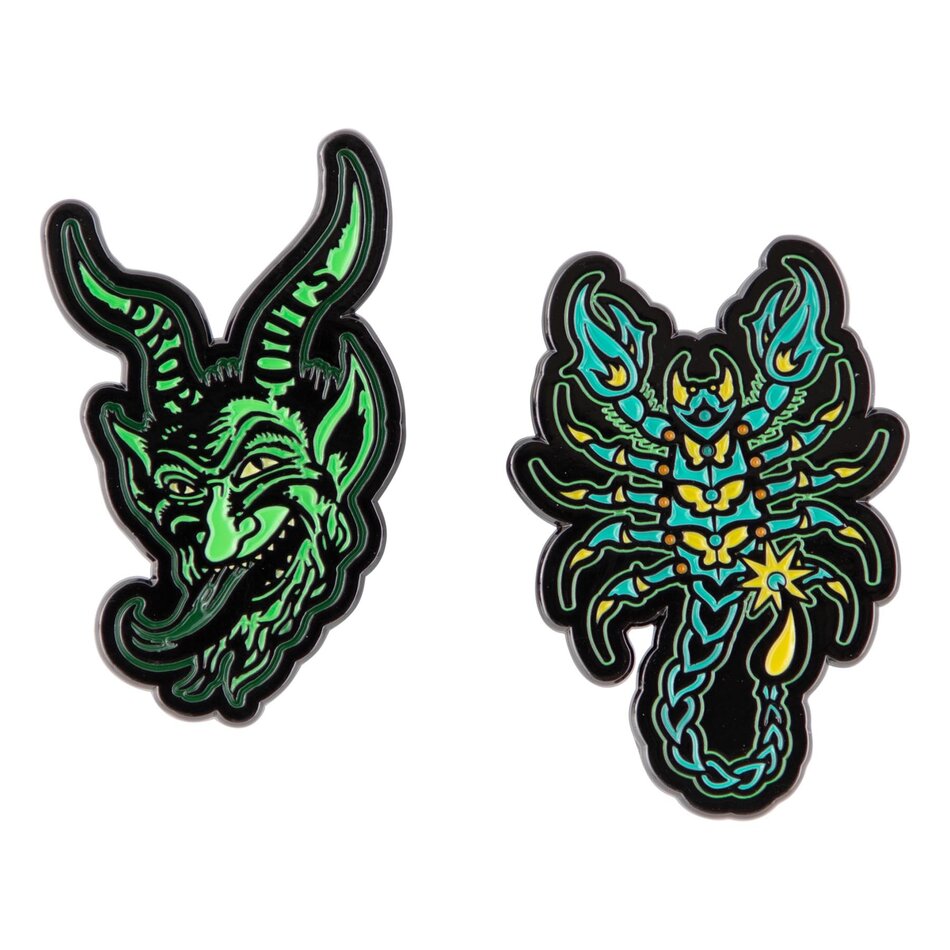 Creature Hellion Pin Set Green/Black