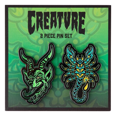 Creature Hellion Pin Set Green/Black
