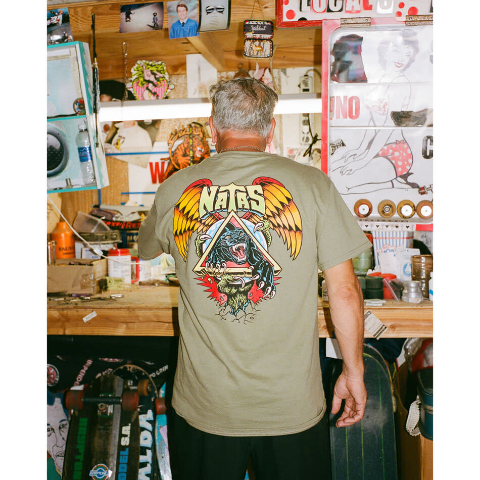 Santa Cruz Natas Panther Heavyweight T-Shirt Dust