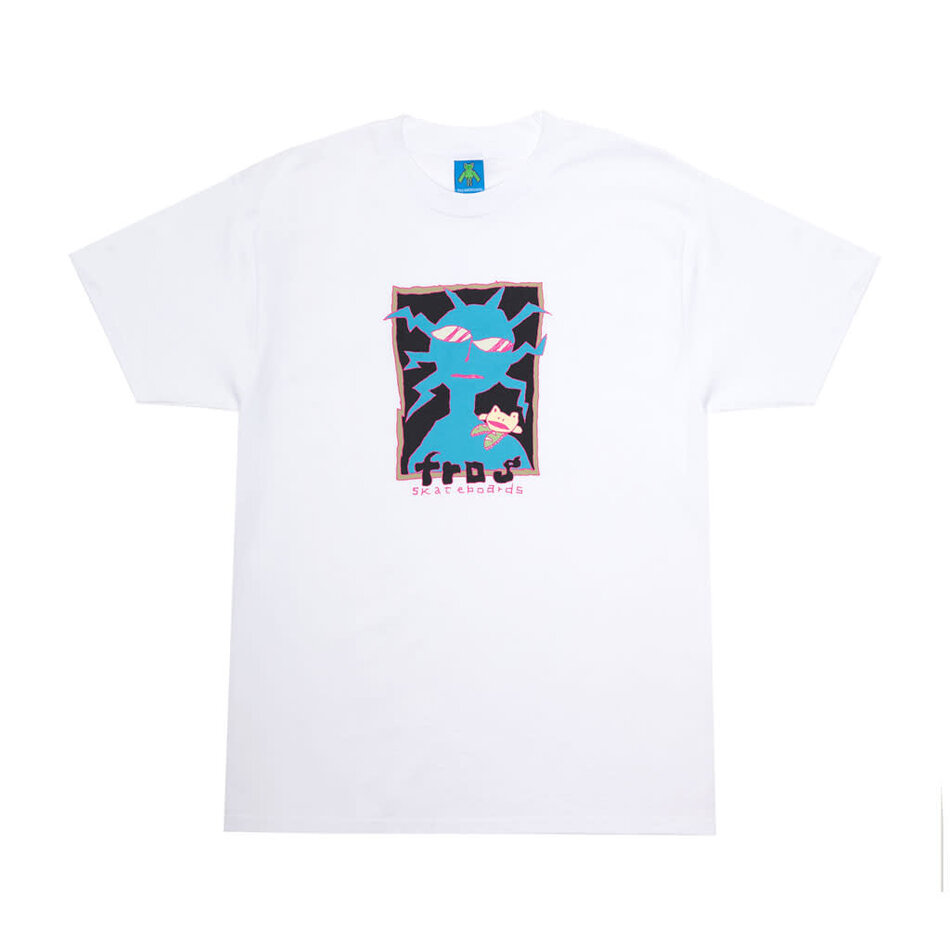 Frog Shoulder T-Shirt White