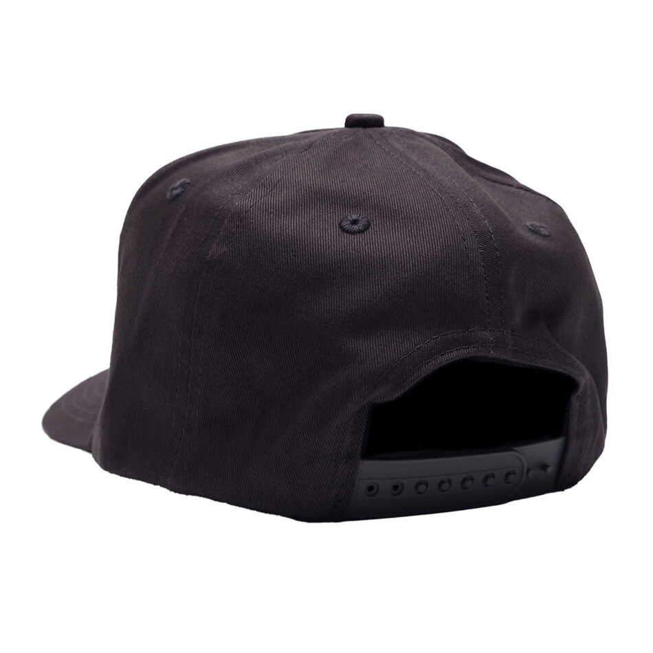 Frog Trash Talk 5-Panel Snapback Hat Vintage Black