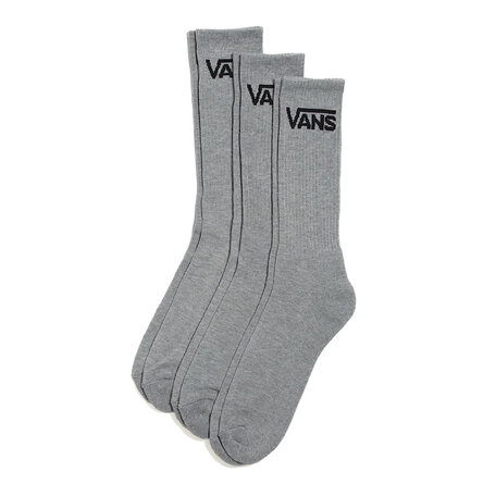 Vans Classic Crew Socks 3-Pack Heather Grey