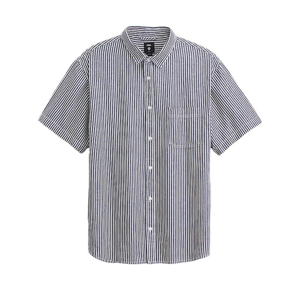 Vans Lawson Stripe S/S Woven Shirt White/Dress Blues