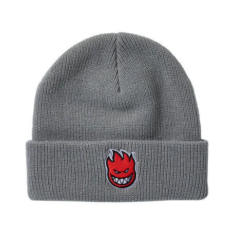 Spitfire Bighead Fill Cuff Beanie Grey/Red