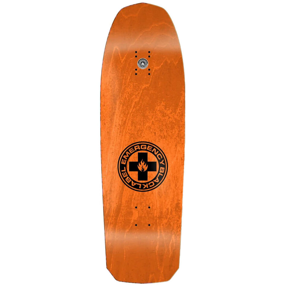 Black Label John Lucero Ripped Cross Shaped Deck