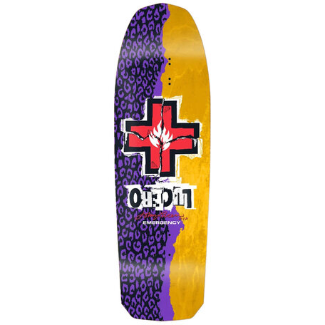 Black Label John Lucero Ripped Cross Shaped Deck