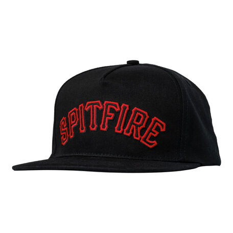 Spitfire Spitball Snapback Hat Black