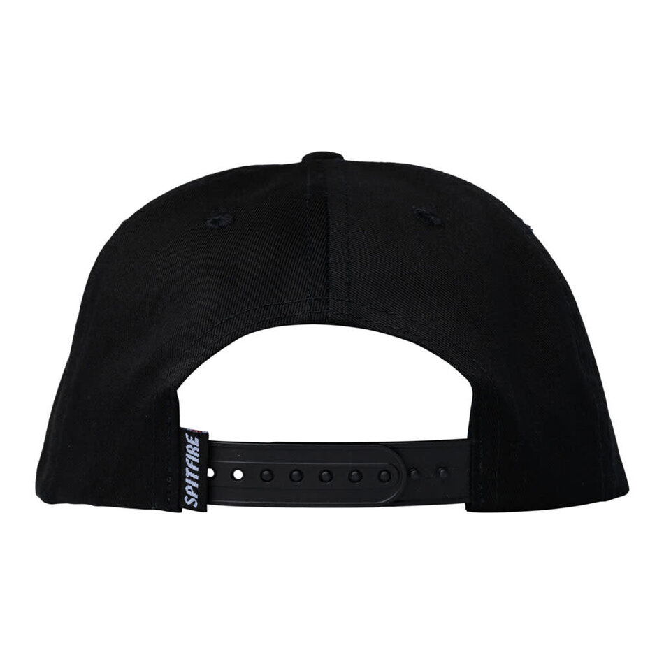 Spitfire Eternal Fill Snapback Hat Black/Red