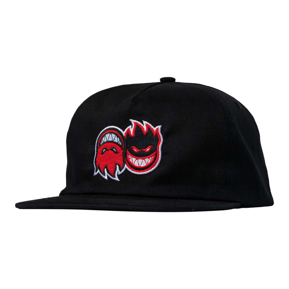 Spitfire Eternal Fill Snapback Hat Black/Red
