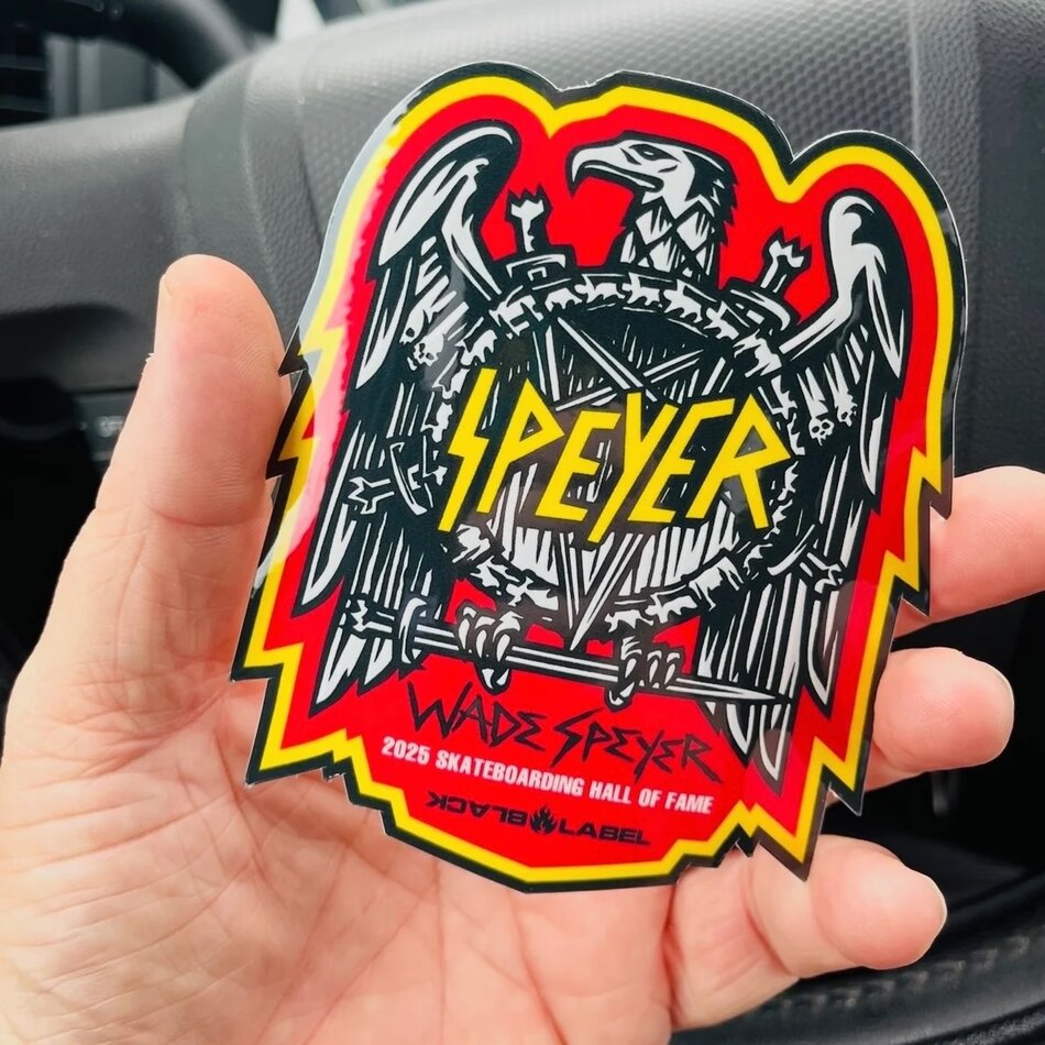 Black Label Wade Speyer Eagle Plaid Deck