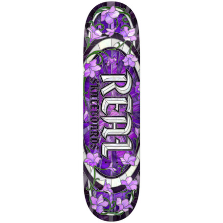 Real Team Oval Cathedral Deck Purple