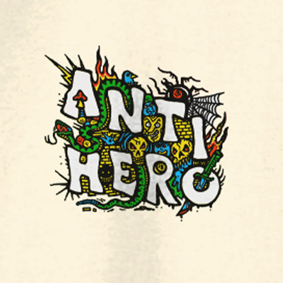 Anti Hero Cascade T-Shirt Cream