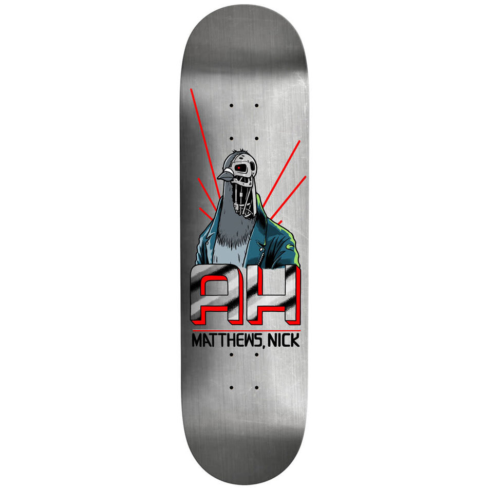 Anti Hero Nick Mathews Pigeonator Deck Silver