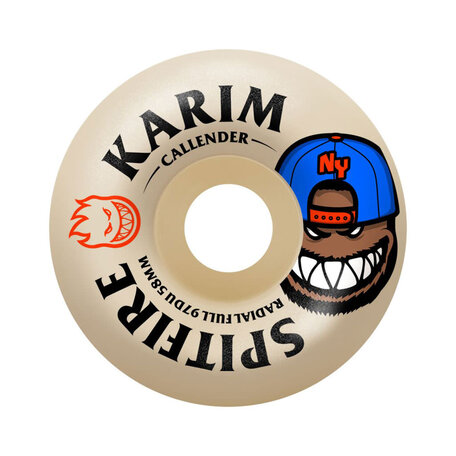 Spitfire Karim Callender Burn Squad Formula Four Radial Full 97A Wheels