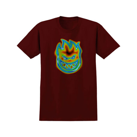 Spitfire Radioactive T-Shirt Burgundy
