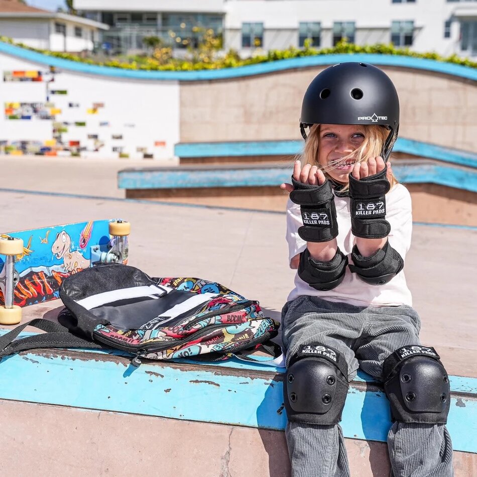 187 Pre-K Pad Set Black Black