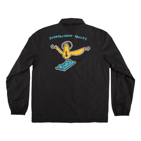 Independent Mark Gonzales Hanger Windbreaker Jacket Black