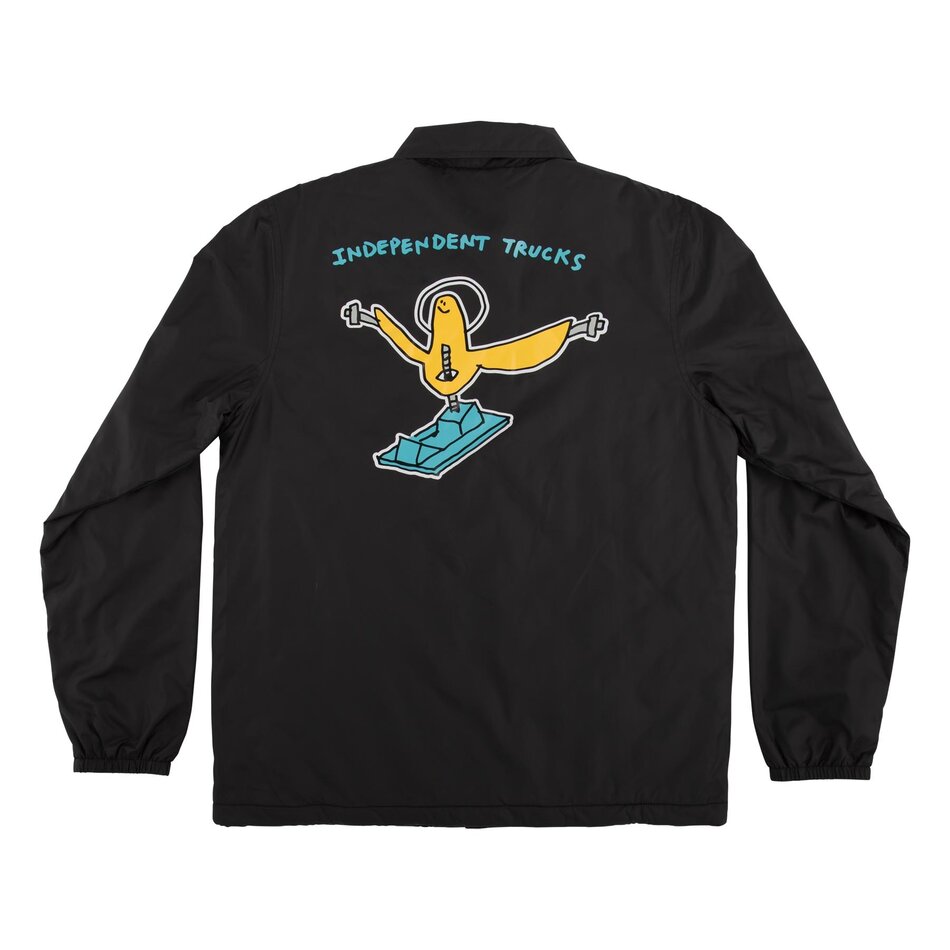 Independent Mark Gonzales Hanger Windbreaker Jacket Black
