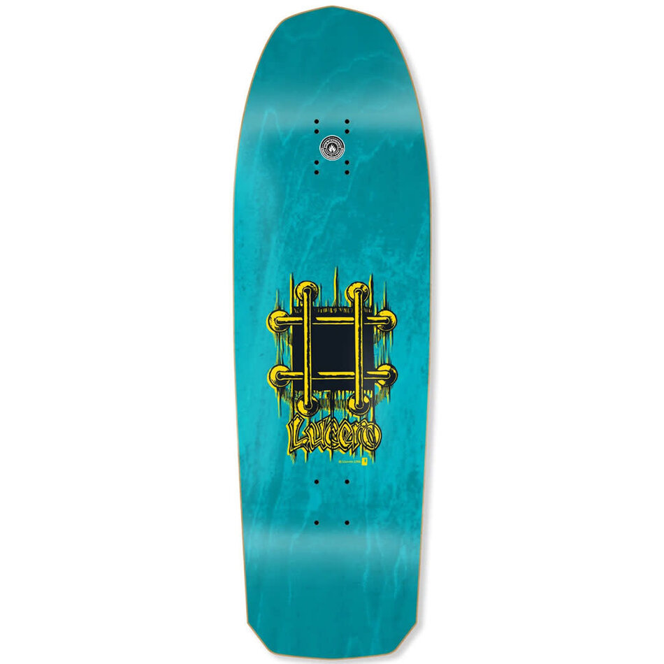 Black Label John Lucero OG Bars Cross Shape Deck