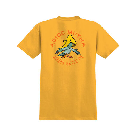 Anti Hero Jalopi Adios Mutha T-Shirt Mustard