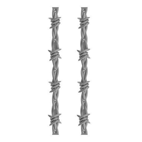 Opera Barbwire Board Rails Silver