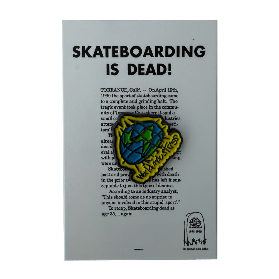 World Industries Scribble Lapel Pin