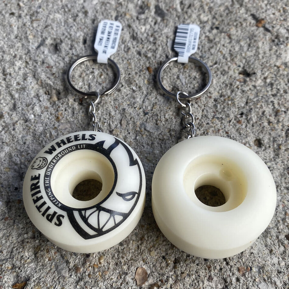 Spitfire Bighead Wheel Keychain Natural