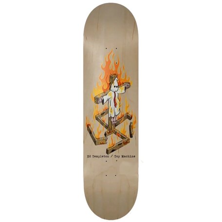 Toy Machine Ed Templeton Charred Cross Deck
