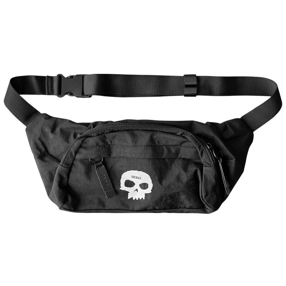 Zero Single Skull Hip Pack Black