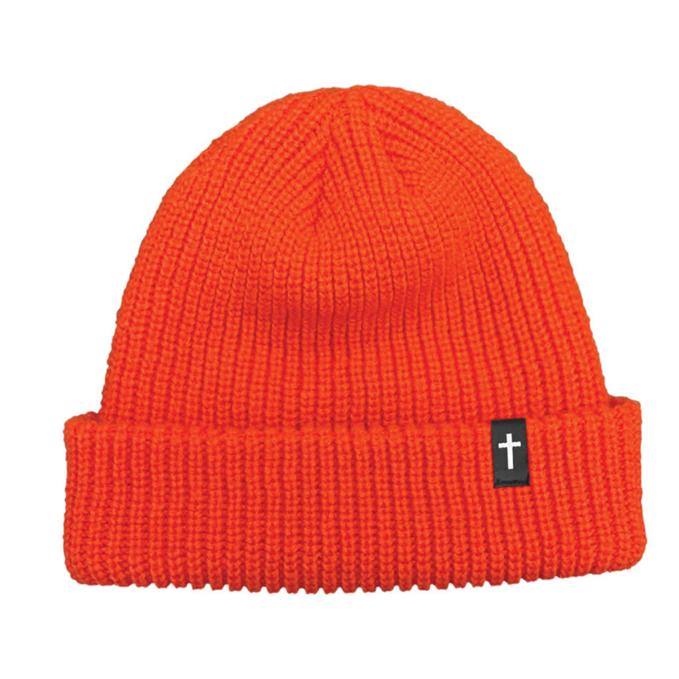 Zero JT Signature Cross Beanie Orange