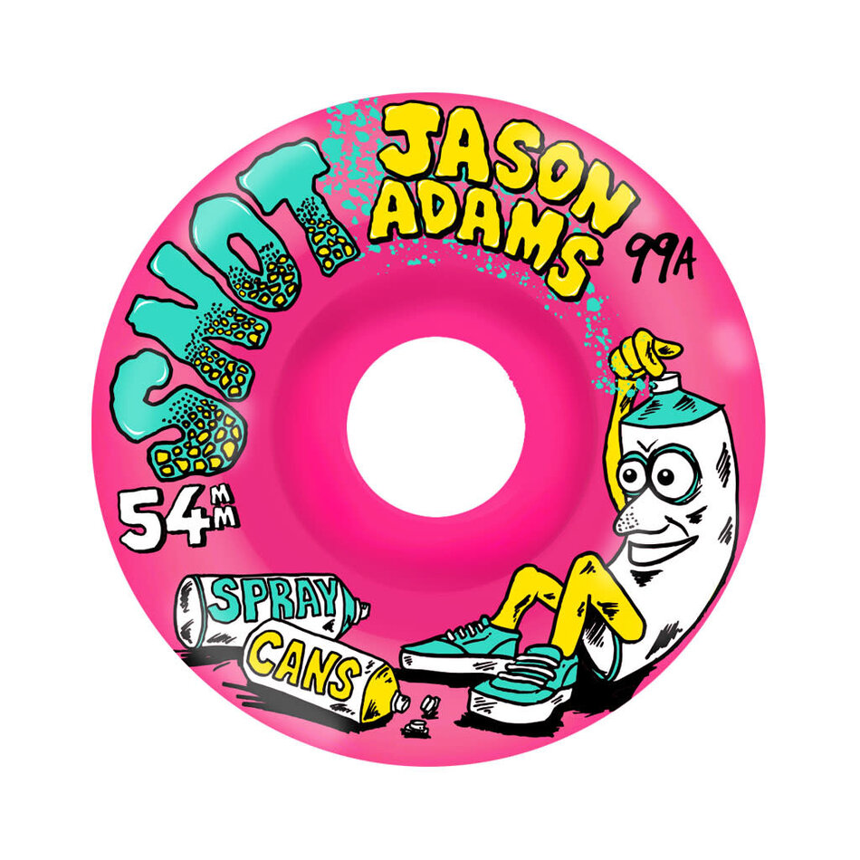 Snot Jason Adams Wide Boys 99A Wheels Pink